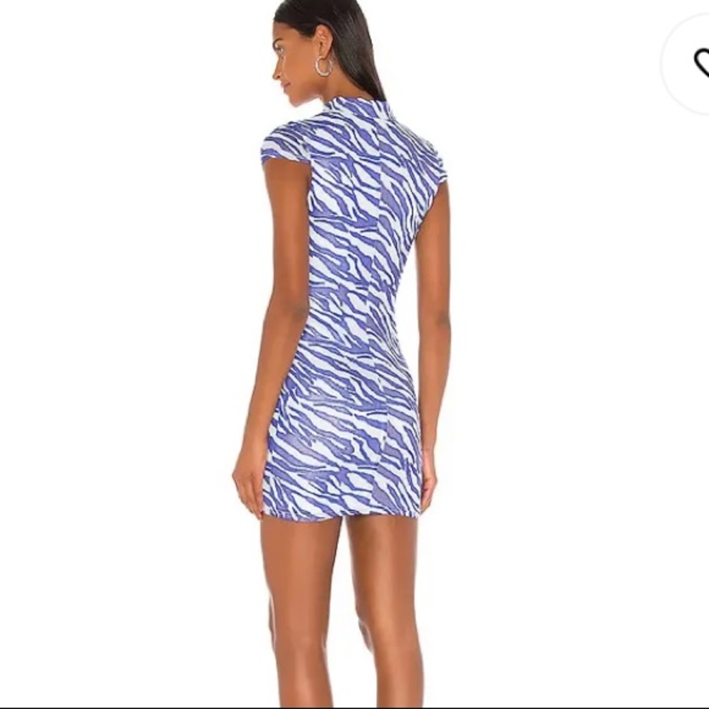 Revolve Zebra Mini Dress- XS